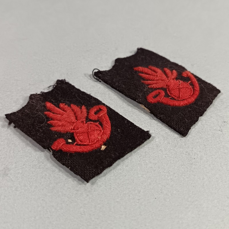 PATTES DE COL VESTE MODELE 1880 POUR UN SOUS-OFFICIER DES DOUANES